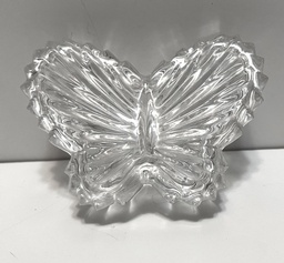 Butterfly shape glass trinket box