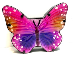 Solar light up Butterfly - Pink
