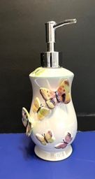 Soap dispenser with butterflies