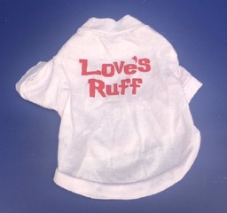 T-shirt with Love's Ruff - Size S