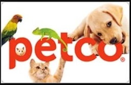 PET CO Gift Card  - $25