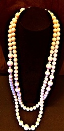 PINK BEAD ROPE Necklace